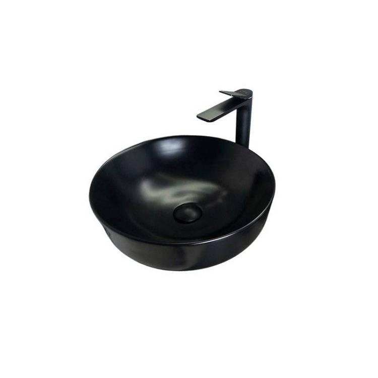 Раковина Gid Esfera 52224 Nc911 42 см, черная матовая