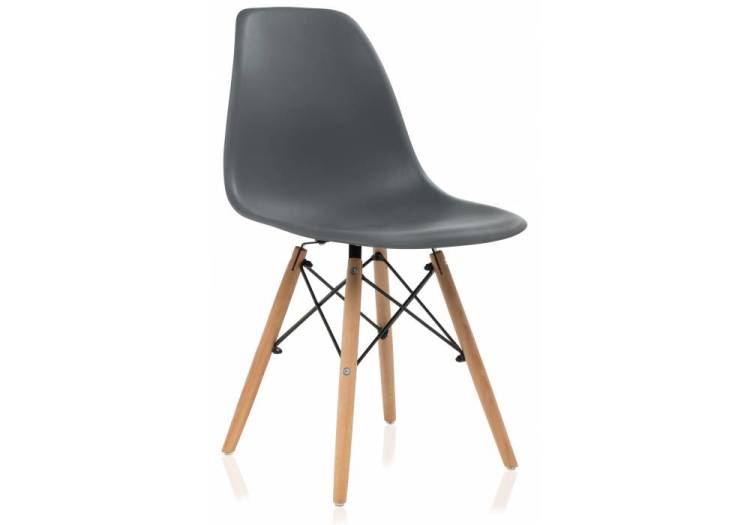 Стул Woodville Eames 1829 PC-015 grey