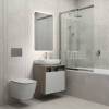 Бордюр Kerama Marazzi Корредо HGD/A584/6437 серый светлый матовый 25x7.7 фото 8