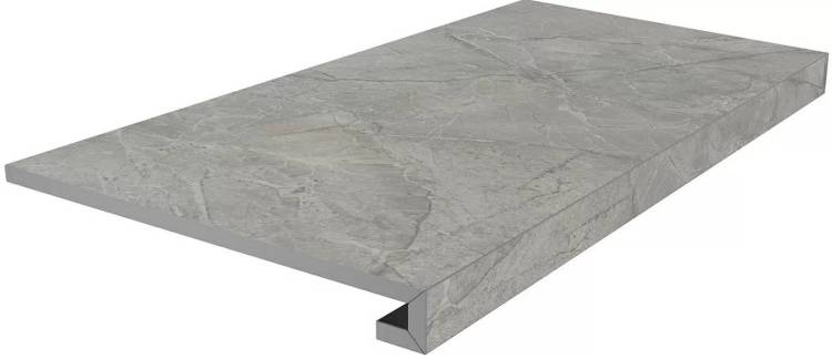 Ступень Kerama Marazzi Риальто SG850490R/GCF клееная дымчатый матовый 33x80x0.9