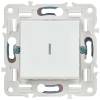 Выключатель 1-клавишный проходной IEK Skandy SK-V12-1-10-K01 арктический белый фото 3