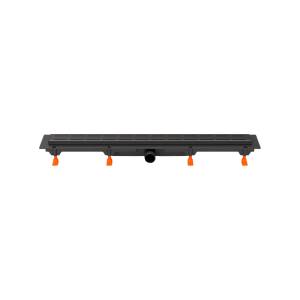 Душевой лоток Veconi Line 550 V550L с решеткой, хром глянцевый