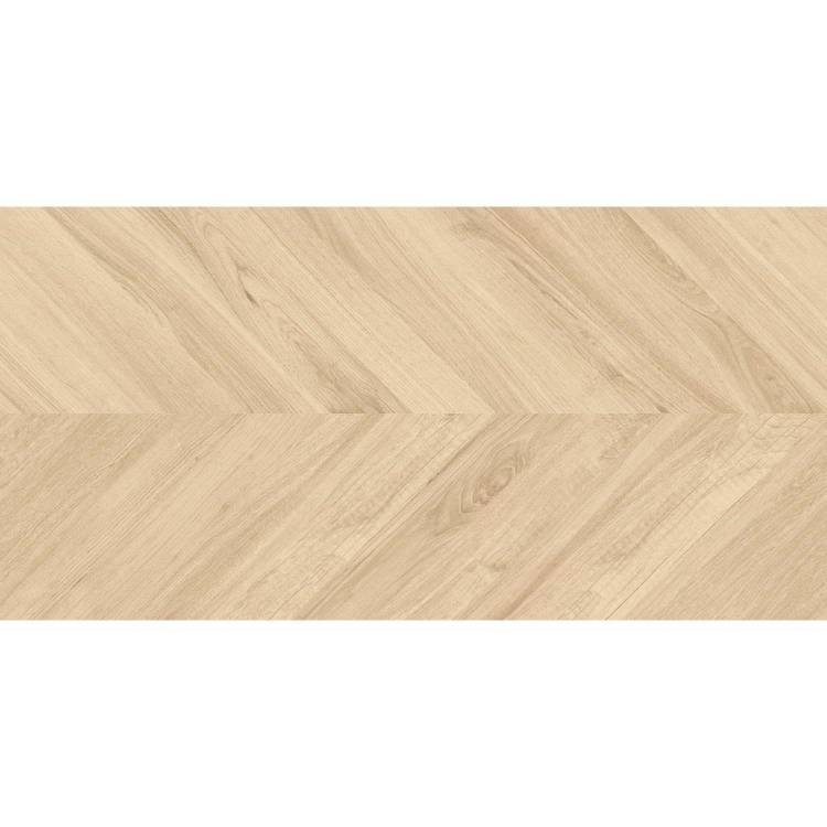 Керамогранит Laparet Wood Royal Almond Chevron Бежевый Матовый Карвинг 60x120