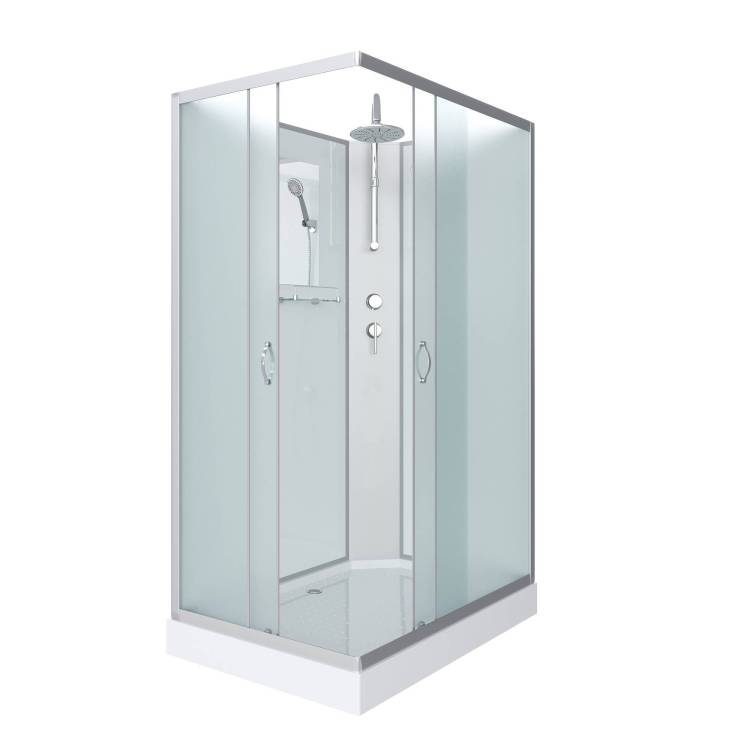 Душевая кабина Niagara Classic NG-43975-14QBKT (900x700x2100-2400) с низким поддоном (13см)