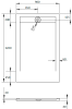Поддон для душа Radaway Teos F 120x90 black, с сифоном фото 2
