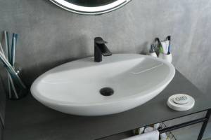 Раковина Gid Lago N9435 51149 белая, 73x41.5x13.5