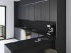 Слэб керамический Staro Slab Matt Mono Black 80x260 фото 2