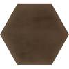 Керамогранит Vives Zero 4B3H Hexagono Figuli Brown 15x17