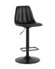 Стул барный Stool Group Code M-90597P Black экокожа, чёрный