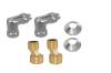 Комплект подключения Aquatek AQ 3020CH 3/4"х1/2", угловой, хром