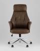Кресло офисное Stool Group Topchairs Neoma YF-0515 FH-65 brown retro Коричневый фото 3