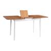 Стол Tetchair Соната Люкс 25165 антик, белый, массив сосны 120(150)x75x75 фото 3