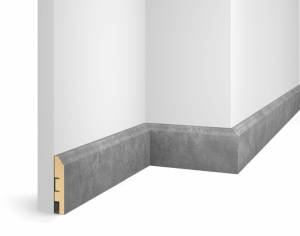 Плинтус Cosca VP07 Черный 2400x80x16