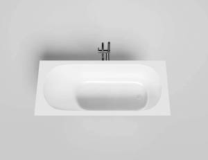 Ванна из искусственного камня Salini Ornella Kit S-Sense 170x75, матовая