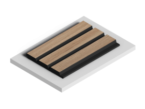 Декоративная панель Hiwood LV124 BR417K 270x1.2x12
