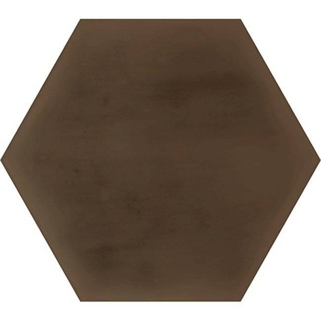 Керамогранит Vives Zero 4B3H Hexagono Figuli Brown 15x17