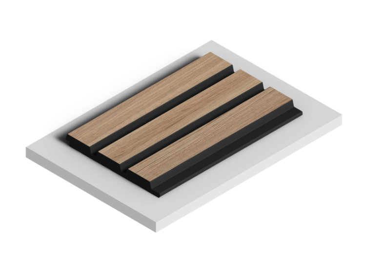 Декоративная панель Hiwood LV124 BR417K 270x1.2x12