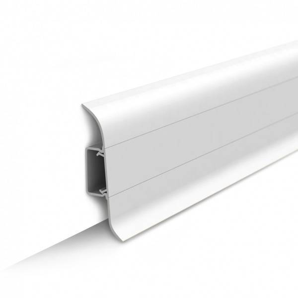 Плинтус Ideal Классик 70 001 Белый 2200x70x22