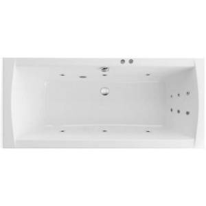 Акриловая ванна Excellent Aquaria Lux Slim 180x80 WAEX.AQU18S.LINE.CR с гидромассажем, 