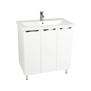 Тумба с раковиной Viant Лима VLIM80CO-T3ST 425x760x820 3 ств