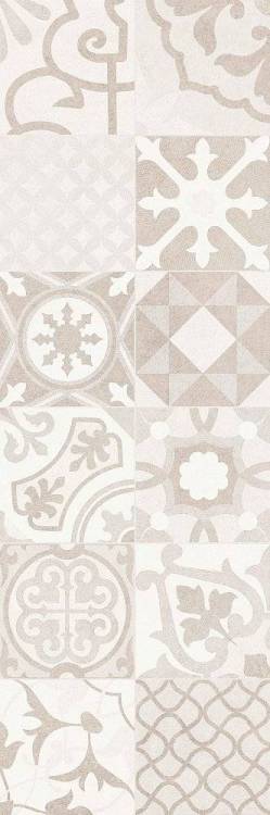 Декор Creto Dover Patchwork Ivory W M/DEC NR Satin 1 25x75