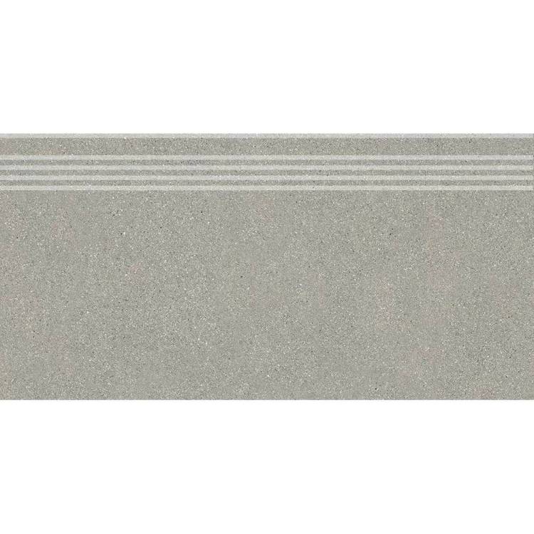 Ступень Kerama Marazzi Джиминьяно DD254020R/GR Серый Матовый Обрезной 30x60