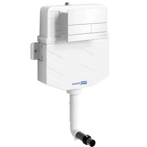 Смывной бачок скрытого монтажа Wasserkraft New Aller 10TLT.031.ME.WH04 клавиша белый