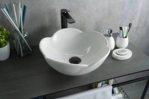 Раковина Gid Esfera N9078 51162 белая, 38.5x38.5x17