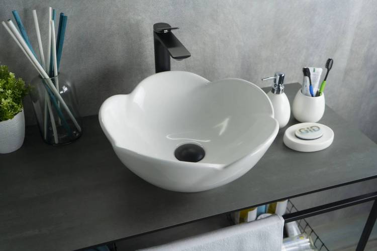 Раковина Gid Esfera N9078 51162 белая, 38.5x38.5x17