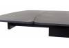 Стол Woodville Rivoli 493168 matt black marble sintered stone, black 140(200)x90x76 фото 5