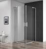 Душевой уголок Cezares Slider AH 2 70/80 90/100 C Cr профиль хром, стекло прозрачное фото 2