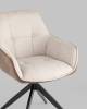 Стул обеденный Stool Group Alba OSN-2128K UF920-01mUFPK-01 X2 Бежевый 2 шт. фото 8