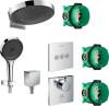 Душевой комплект Hansgrohe Rainfinity 360 (3 jet) 26234000 + 26852000 + 26455000 + 15761000 + 15764000