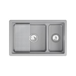 Кухонная мойка Granula Kitchen Space 7304iU алюминиум, 73x45