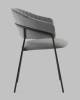 Стул Stool Group Бруно AV 433-H15-08 серый, велюр фото 4