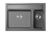 Мойка кухонная Granula Kitchen Space KS-7302 алюминиум фото 3