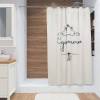 Штора для ванной Fora FOR-DA095BG 180х180 см, бежевая