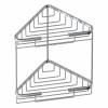 Полка Artwelle Universell 4129 угловая, 2-х ярусная, 20 см, хром фото 3