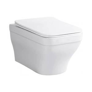 Унитаз подвесной Aquatek Амадео AQ1180-00 безободковый, с крышкой-сиденьем микролифт