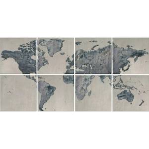 Панно Kerama Marazzi Вокруг Света OS/A249/8x/5285 (к-т 8 шт) 40x80