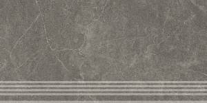 Ступень Kerama Marazzi Эстерель KM6060G0531RGRF серый тёмный матовый обрезной 30x60