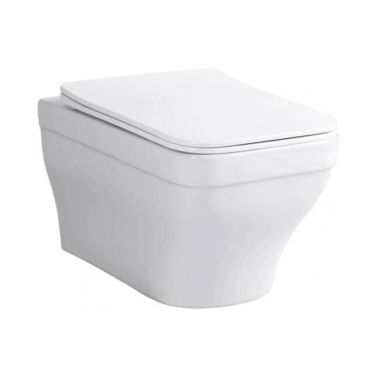 Унитаз подвесной Aquatek Амадео AQ1180-00 безободковый, с крышкой-сиденьем микролифт