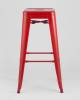 Набор из 6 барных стульев Stool Group Tolix YD-H765 LG-03 X6 красный глянцевый фото 7