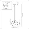 Подвесной светильник Odeon Light Pendant Lostar 4955/1 фото 2