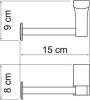 Держатель туалетной бумаги Wasserkraft Leine White K-5096White фото 2