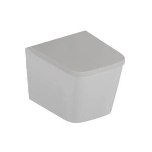 Унитаз подвесной Knotlor Essence WC50WG безободковый, сиденье микролифт, белый Унитаз подвесной Knotlor Essence WC50WG безободковый, сиденье микролифт, белый