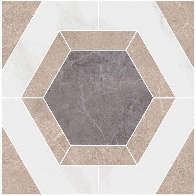 Декор Kerama Marazzi Гран Пале ID101 наборный 25.1x20.1