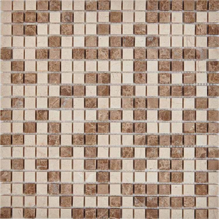 Мозаика Pixel Mosaic Мрамор PIX275 (1.5x1.5) 30.5x30.5