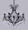 Люстра Crystal Lux MAGNIFICO SP13 BLACK/TRANSPARENT фото 2