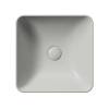 Раковина GSI Nubes 903817 серый матовый, 38x38 фото 2